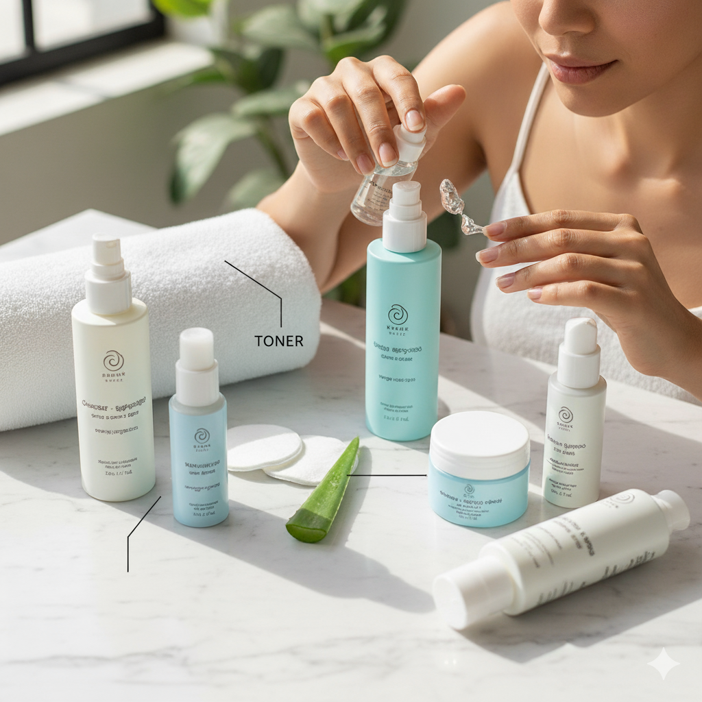 Title: ඔයාගේ Face එක Glow කරගන්න simple Daily Skin Care Routine එකක්!